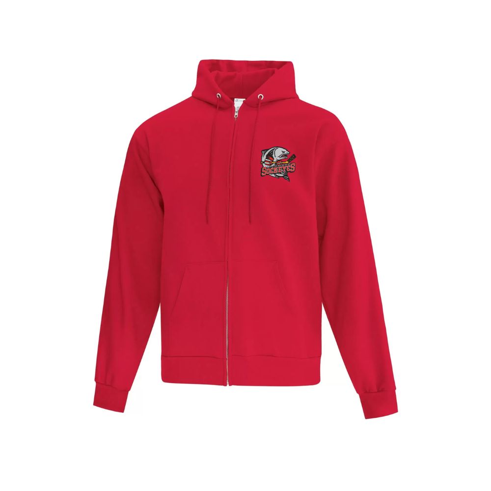 Richmond Sockeyes Zip Hoodie - Adult