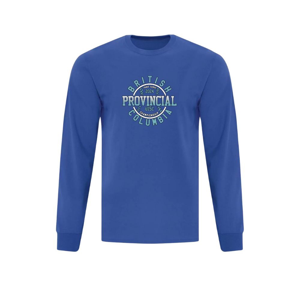 Softball BC 2024 U15C Provincials Long Sleeve Tshirt