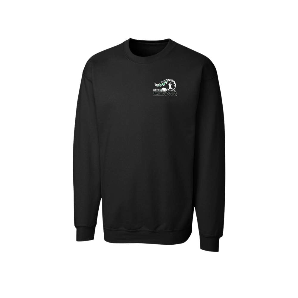 SSWR Fastpitch Crewneck Sweatshirt with Left Chest Embroidered Logo - Adult