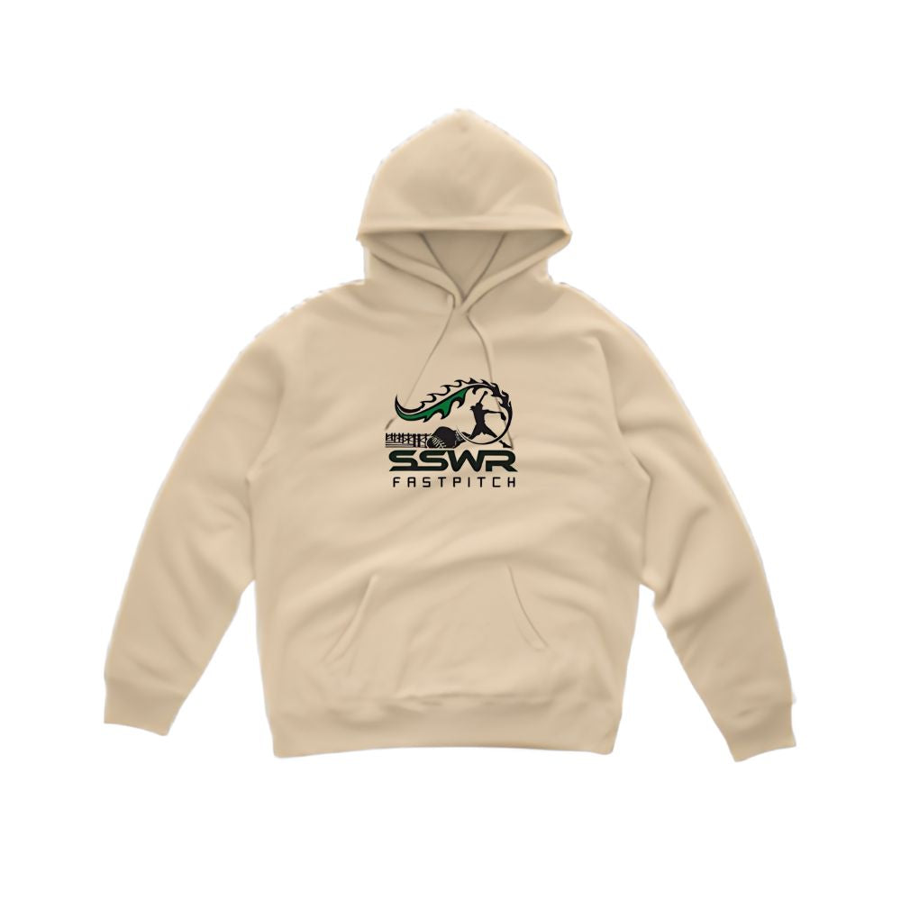 SSWR Fastpitch Hoodie with Full Front Pressed Logo - Adult