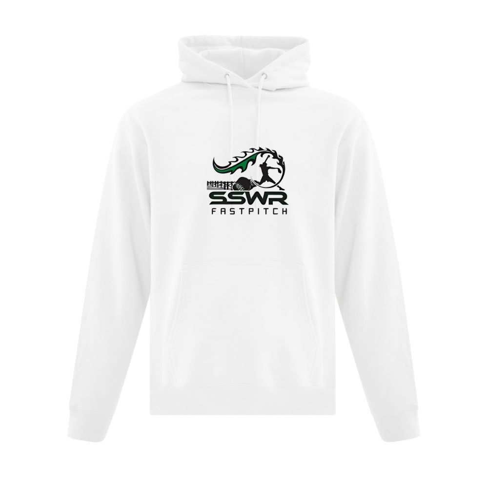 SSWR Fastpitch Hoodie with Full Front Pressed Logo - Adult