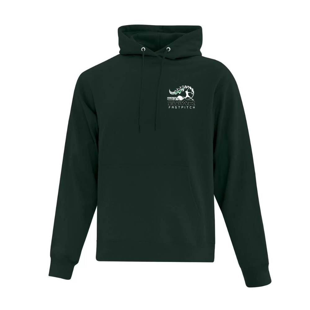 SSWR Fastpitch Hoodie with Embroidered Left Chest Logo - Adult