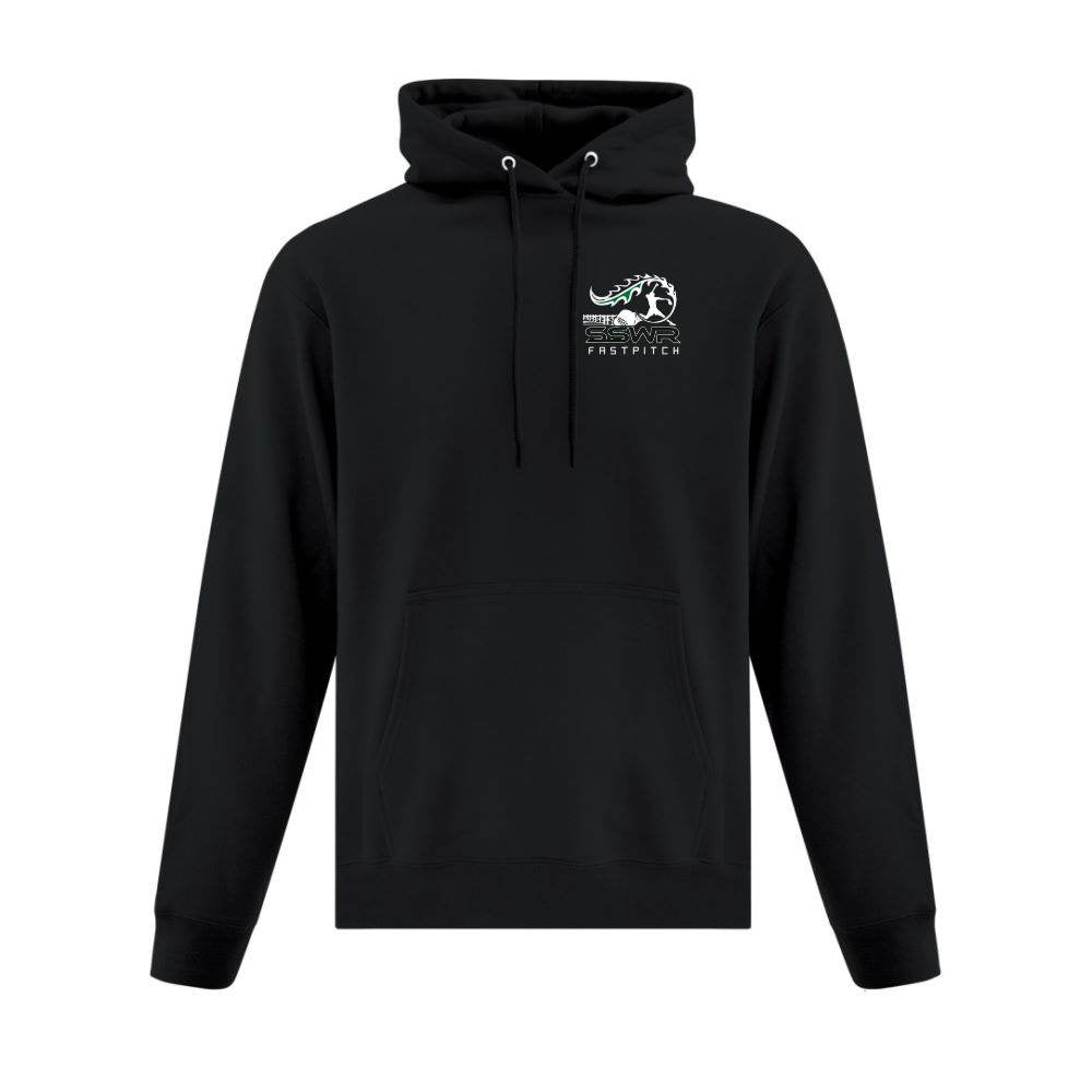 SSWR Fastpitch Hoodie with Embroidered Left Chest Logo - Adult