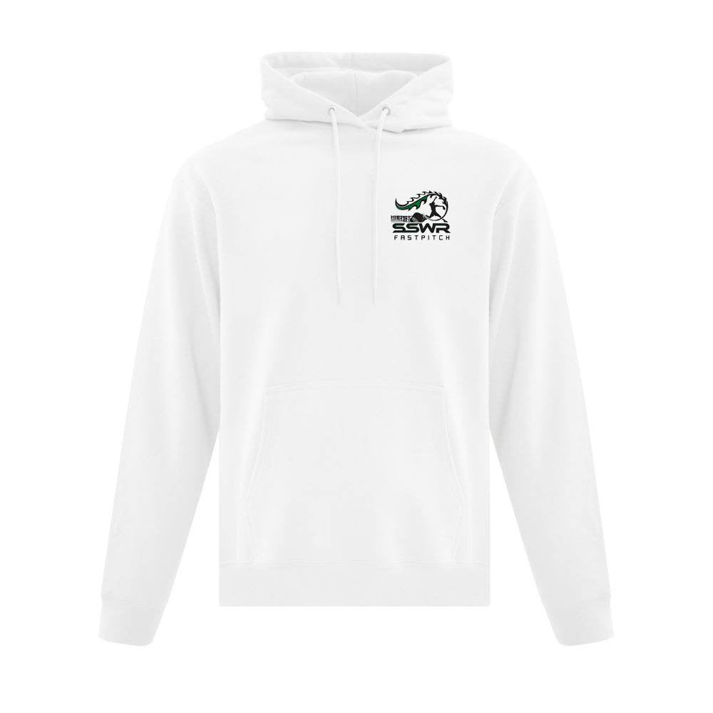SSWR Fastpitch Hoodie with Embroidered Left Chest Logo - Adult