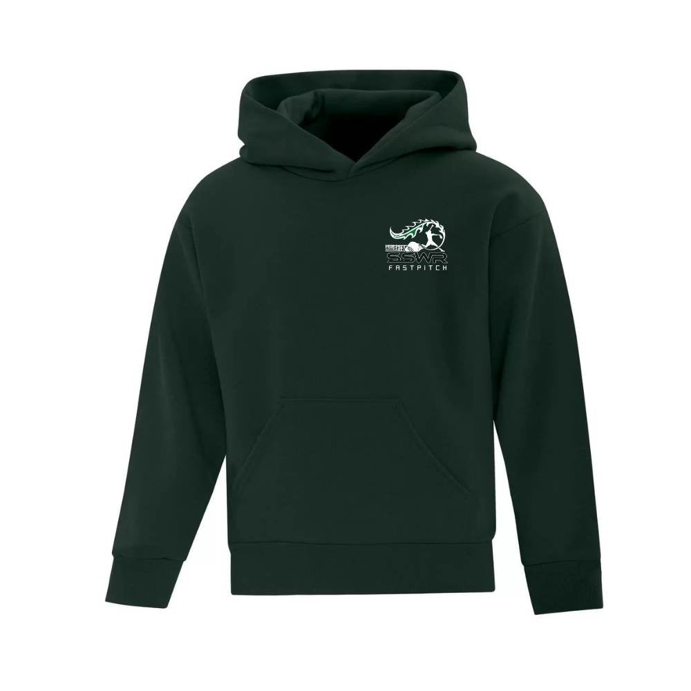 SSWR Fastpitch Hoodie with Embroidered Left Chest Logo - Youth