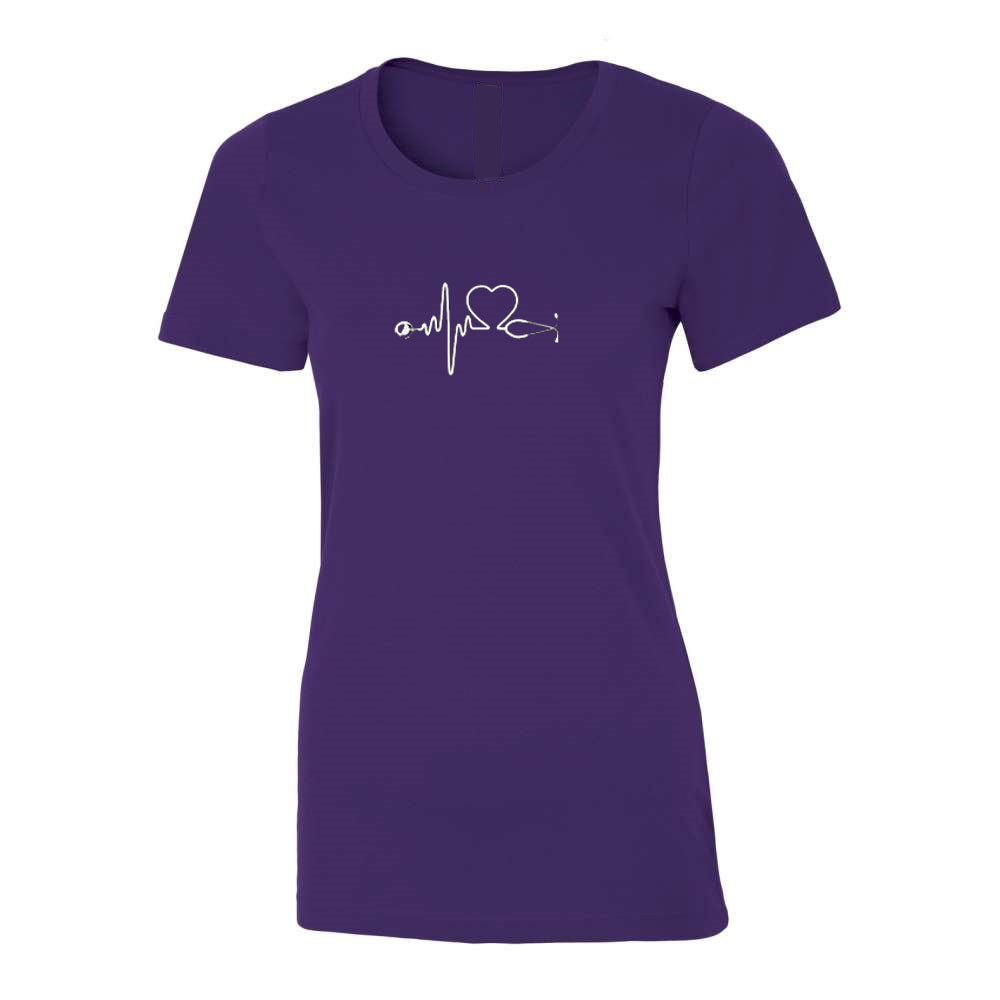 HCG Stethoscope Pulse Tshirt - Ladies