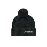 Stoney Creek Premium Diagonal Weave Pom Toque