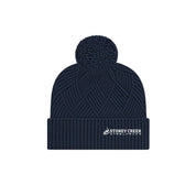 Stoney Creek Premium Diagonal Weave Pom Toque