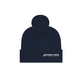Stoney Creek Premium Diagonal Weave Pom Toque