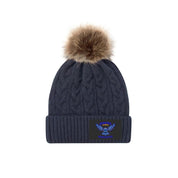 SWRRA Ringette Faux Fur Pom Toque