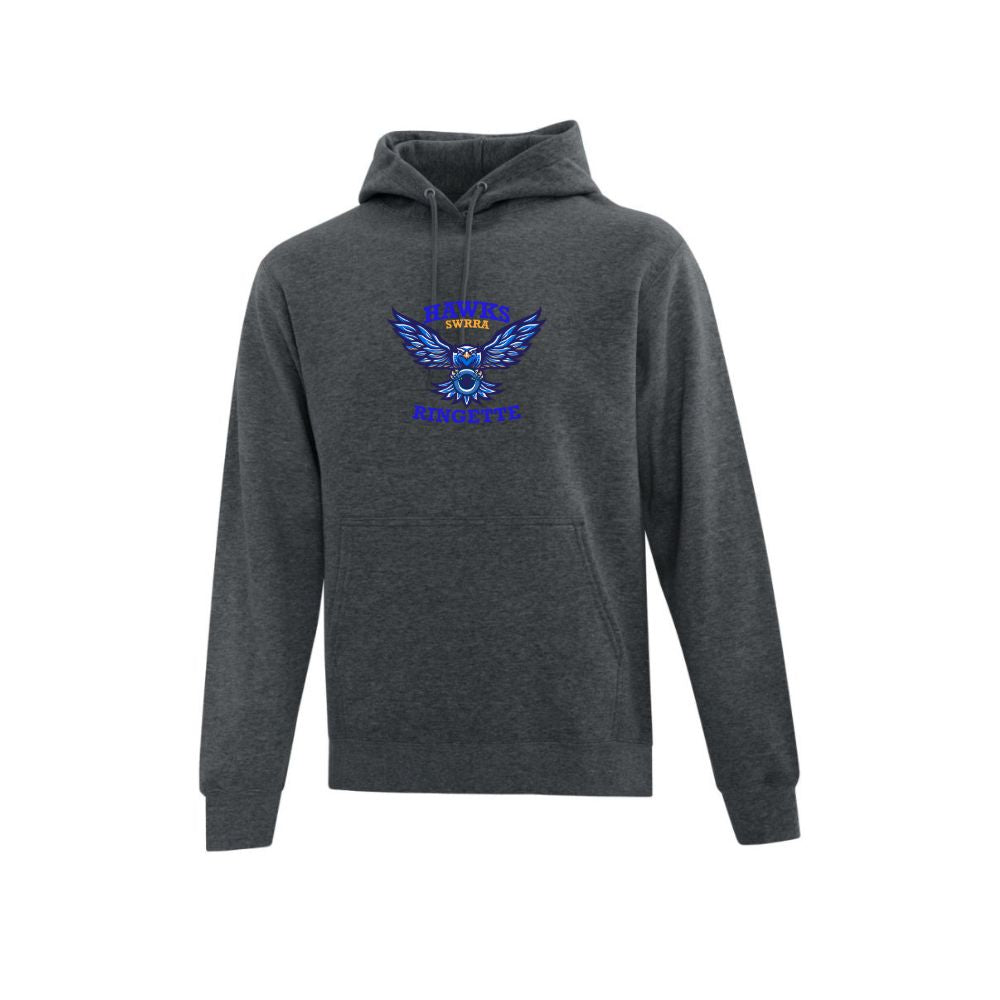 SWRRA Hoodie with Full Front Sublimated Patch Logo - Adult