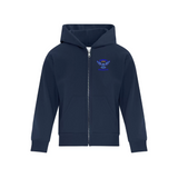 SWRRA Zip Hoodie with Sublimated Patch Logo - Youth
