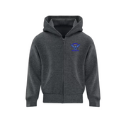 SWRRA Zip Hoodie with Sublimated Patch Logo - Youth