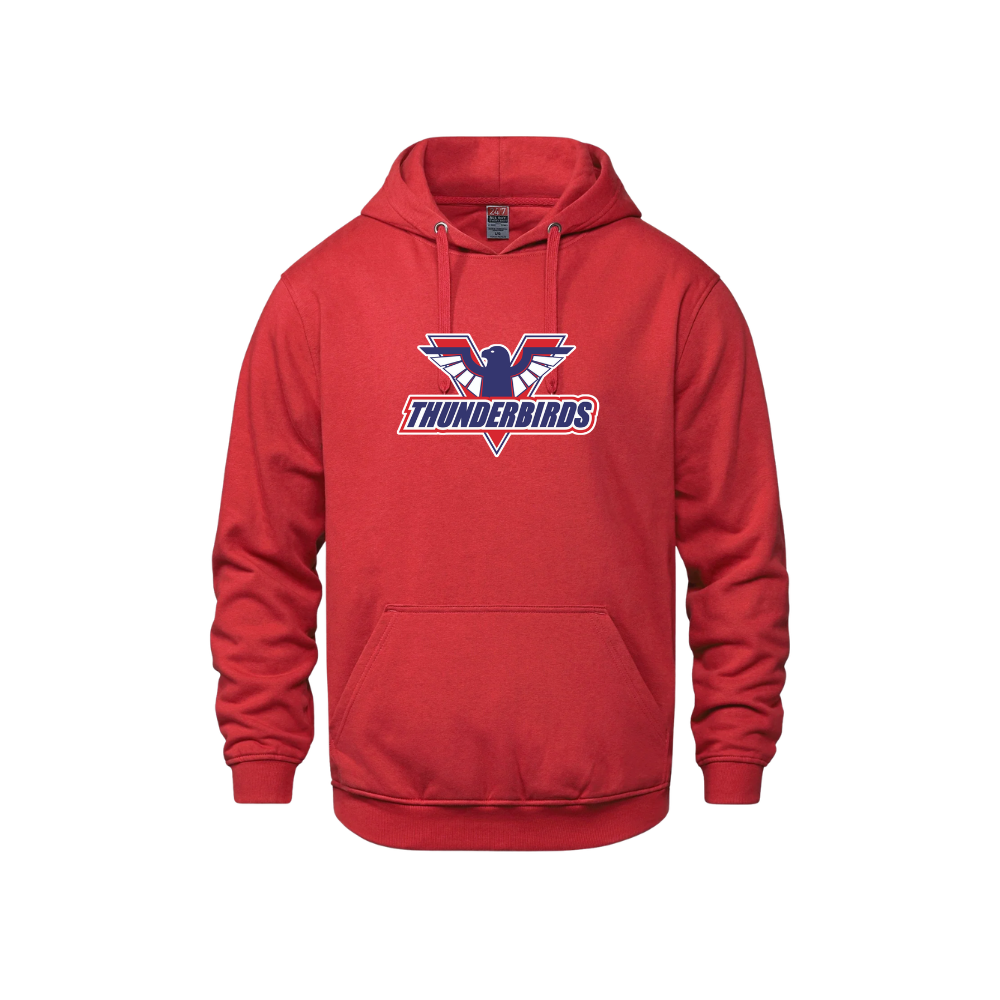 T-Birds CX2 Hoodie - Embroidered Association Logo - Adult