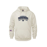 T-Birds CX2 Hoodie - Heritage Felt Applique Logo & Cuff Logo - Adult