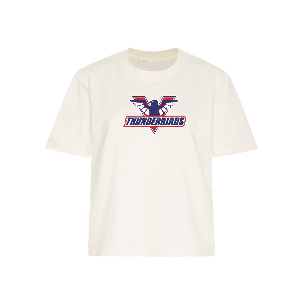 T-Birds Heavyweight Boxy Tee - Ladies