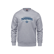 T-Birds CX2 Crewneck - Heritage Felt Applique Logo - Adult