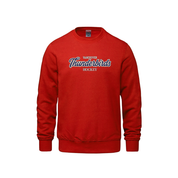 T-Birds CX2 Crewneck - Handwriting Felt Applique Logo - Adult