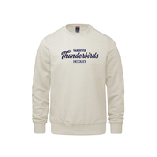 T-Birds CX2 Crewneck - Handwriting Felt Applique Logo - Adult