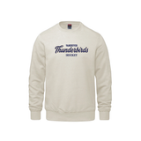 T-Birds CX2 Crewneck - Handwriting Felt Applique Logo - Adult
