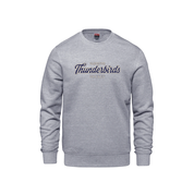 T-Birds CX2 Crewneck - Handwriting Felt Applique Logo - Adult
