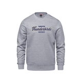 T-Birds CX2 Crewneck - Handwriting Felt Applique Logo - Adult