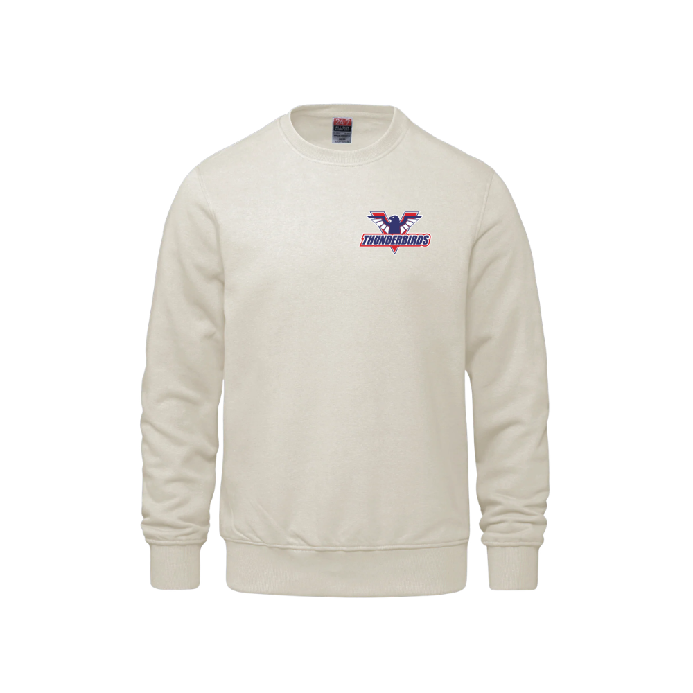 T-Birds CX2 Crewneck - Left Chest Embroidered Association Logo - Adult