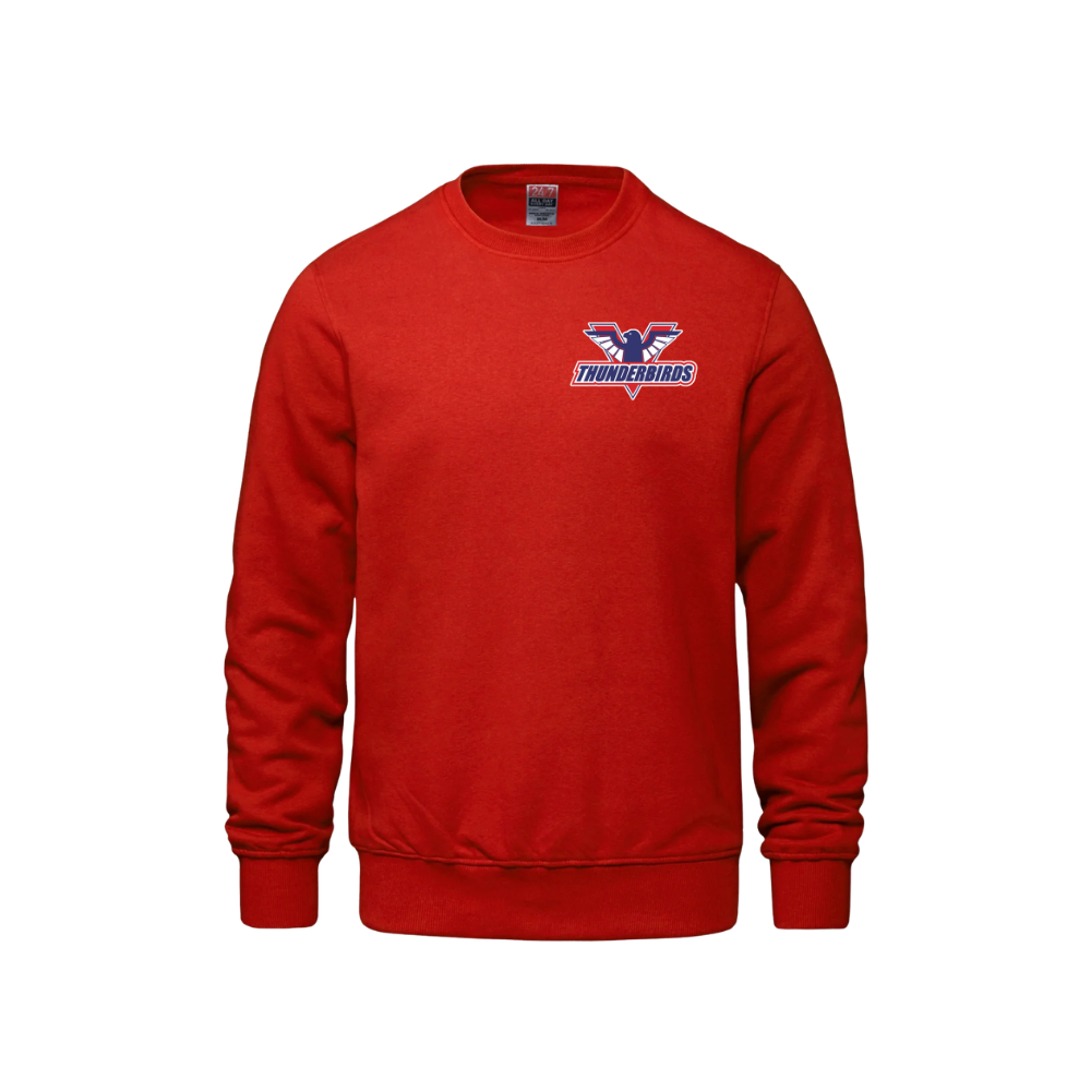 T-Birds CX2 Crewneck - Left Chest Embroidered Association Logo - Adult
