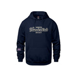 T-Birds CX2 Hoodie - Handwriting Felt Applique Logo and Cuff Logo - Adult
