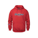 T-Birds CX2 Hoodie - Handwriting Felt Applique Logo and Cuff Logo - Adult