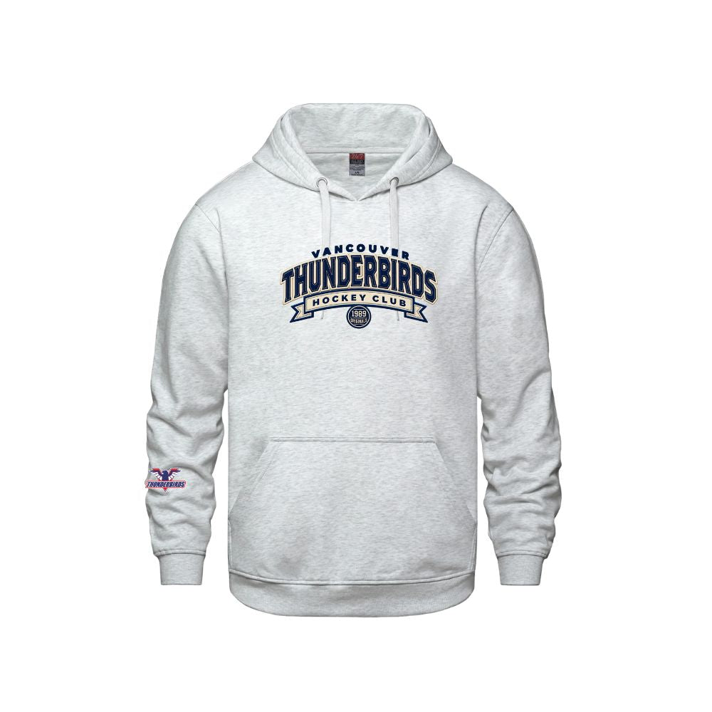 T-Birds CX2 Hoodie - Heritage Felt Applique Logo & Cuff Logo - Adult