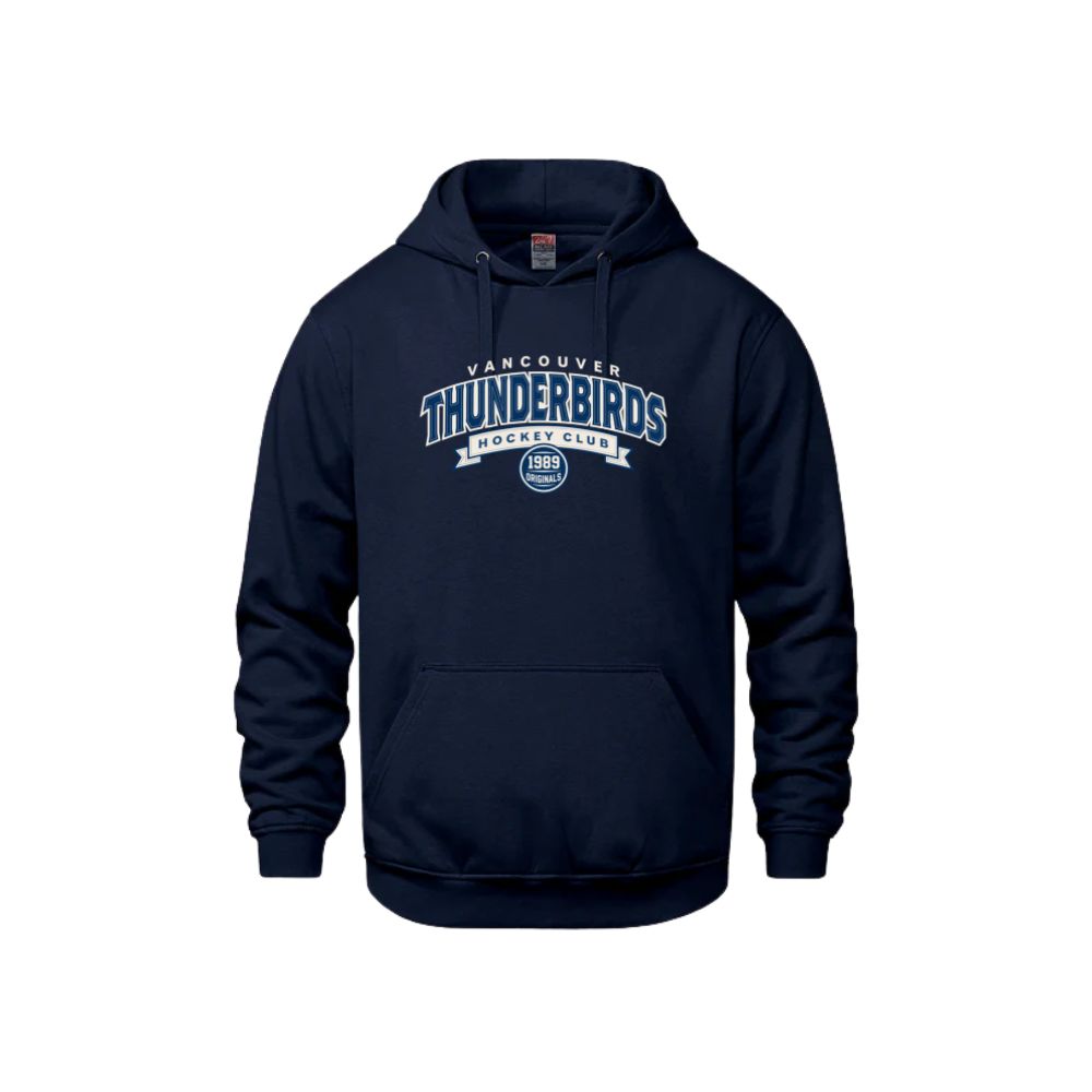T-Birds CX2 Hoodie - Heritage Felt Applique Logo - Adult
