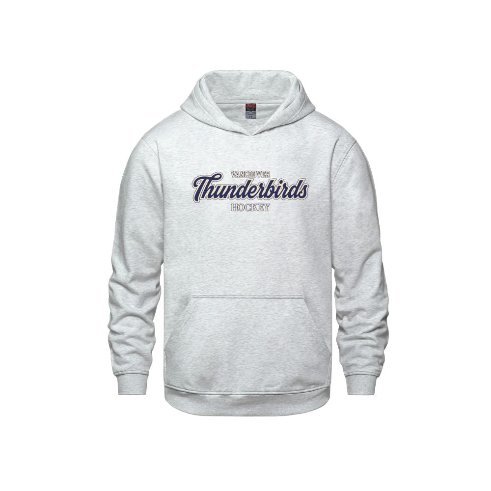 T-Birds CX2 Hoodie -  Handwriting Felt Applique Logo - Youth