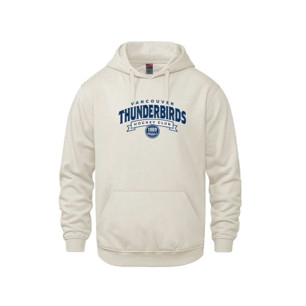 T-Birds CX2 Hoodie - Heritage Felt Applique Logo - Adult