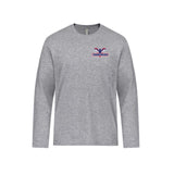 T-Birds Long Sleeve Tshirt - Left Chest Pressed Embroidered Logo - Youth