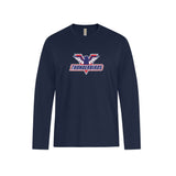 T-Birds 24Ever Ring Spun Cotton Long Sleeve Tee - Association Logo - Adult