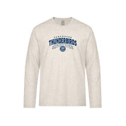 T-Birds 24Ever Ring Spun Cotton Long Sleeve Tee - Heritage Logo - Adult