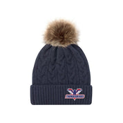 T-Birds 9L594L Faux Fur Pom Toque