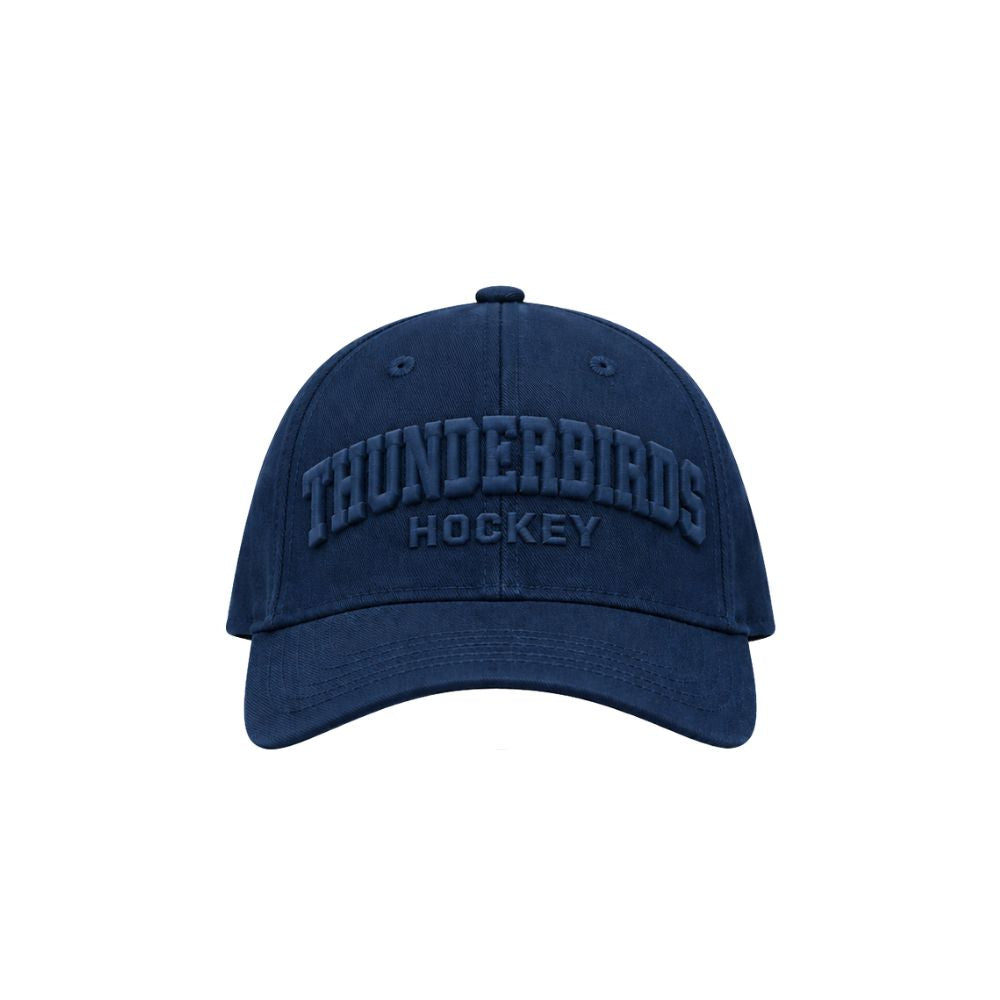 T-Birds H08200 Snapback Cotton Twill Hat with Puff Logo