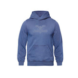 T-Birds Vintage Wash Hoodie - Embroidered Tone-on-Tone Logo - Adult