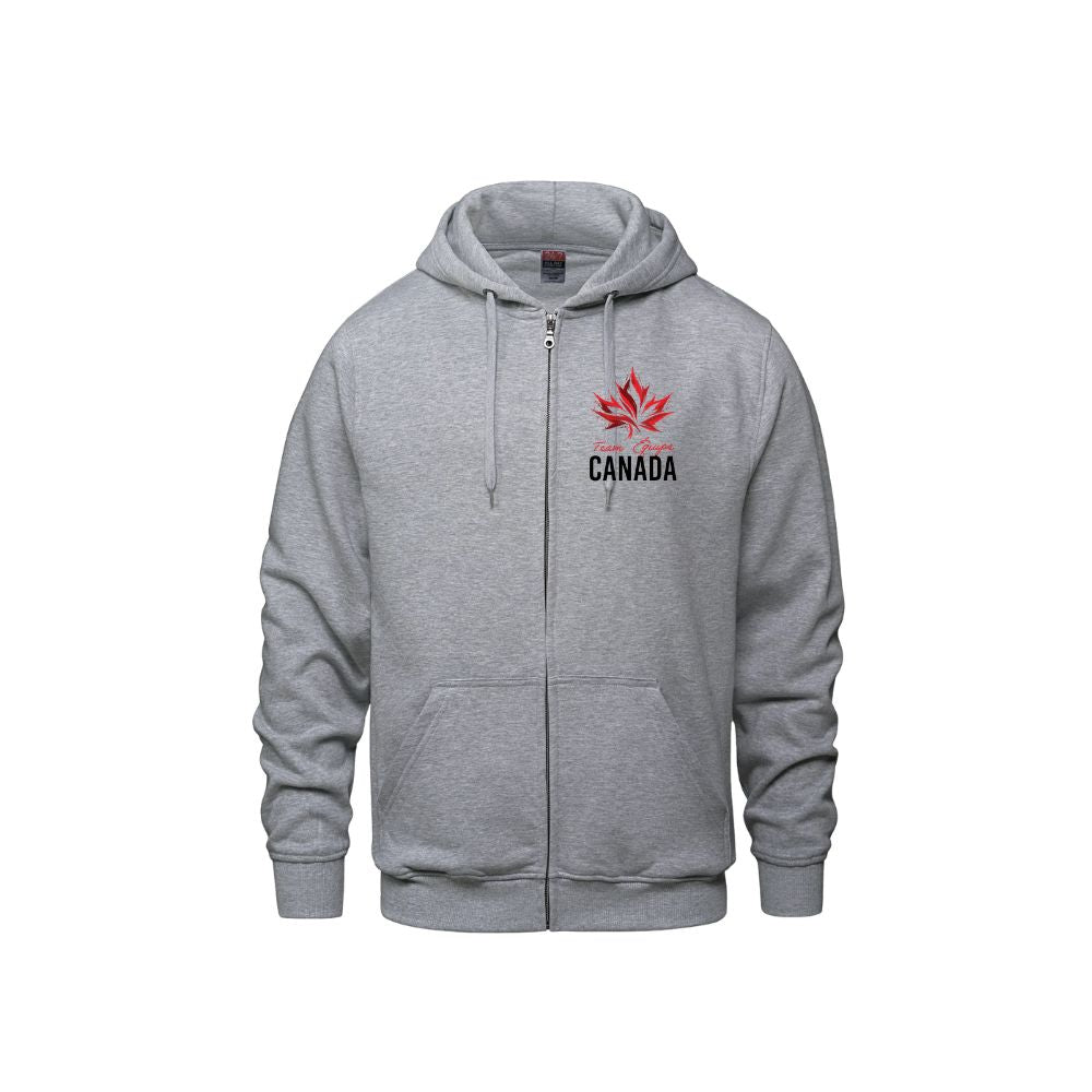 Team Canada Kendo CSW L00555 Zip Hoodie