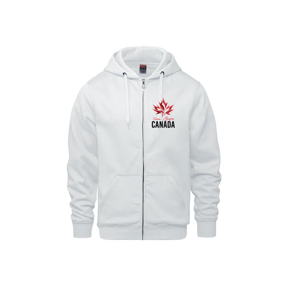 Team Canada Kendo CSW L00555 Zip Hoodie