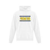 Predators Block Applique Logo Hoodie - Adult