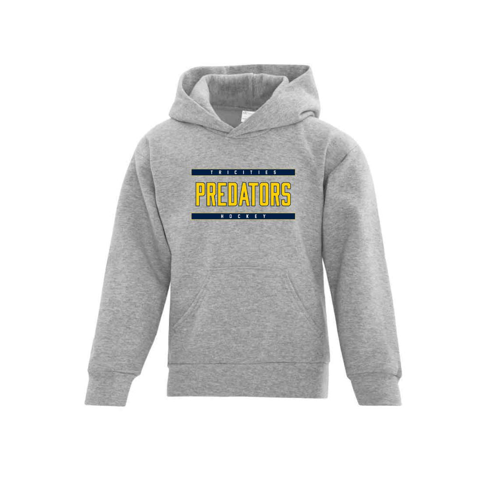 Predators Block Applique Logo Hoodie - Youth