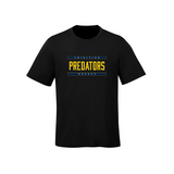 Predators Block Logo Long Sleeve Dryfit - Youth