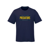 Predators Block Logo Long Sleeve Dryfit - Youth