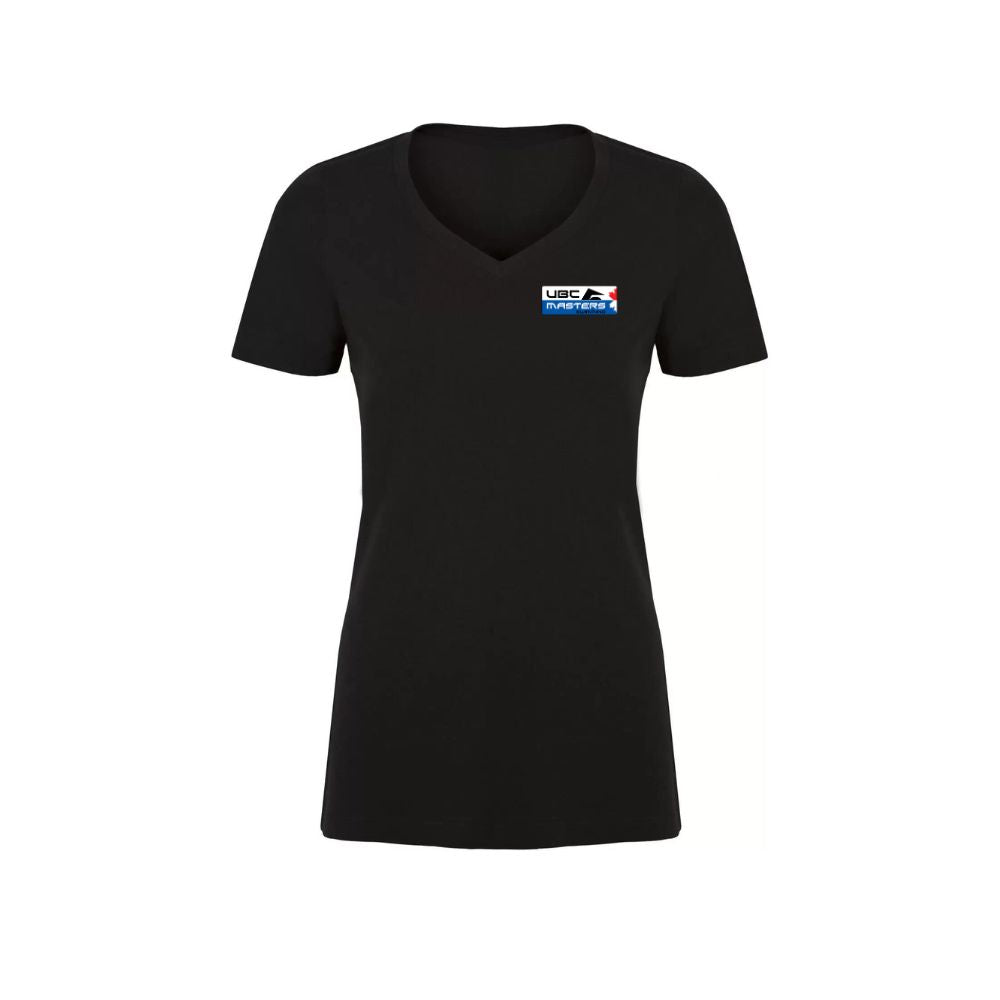 UBC Masters Swim Club Ladies V-Neck T-shirt