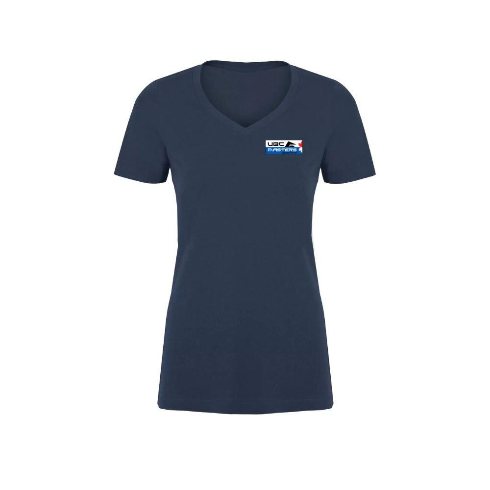 UBC Masters Swim Club Ladies V-Neck T-shirt