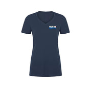 UBC Masters Swim Club Ladies V-Neck T-shirt