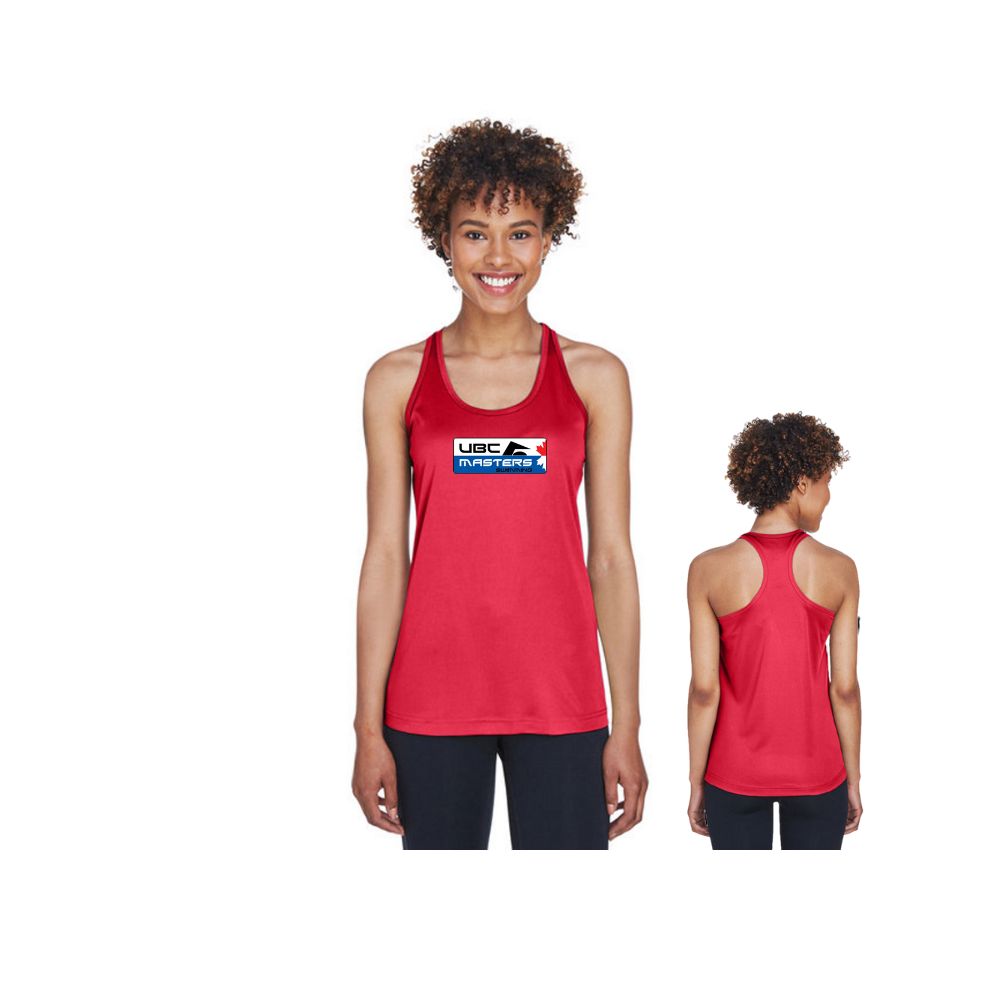 UBC Masters Swim Club Ladies Dryfit Raceback Tank